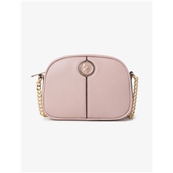 ENAMEL CHAIN CROSSBODY BAG