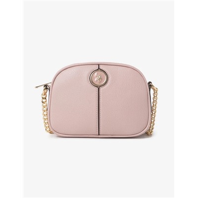 ENAMEL CHAIN CROSSBODY BAG