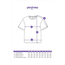 Футболка PLAYTODAY, 1074680