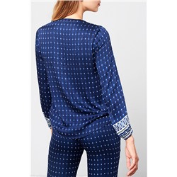 Ночная рубашка Bobi Темно- синяя