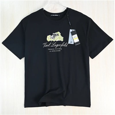 Хлопковая футболка КАР*Л 😎