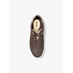 Romey metallic two-tone signature logo platform sneaker  Michael Kors Outlet