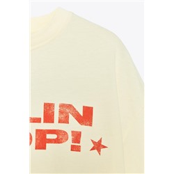 BETTY BOOP® WASHED-EFFECT T-SHIRT