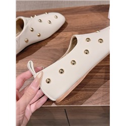 Женские закрытые туфли на плоской подошве  ХЛО*Э