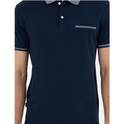 Lacivert Slim Fit Tişört
