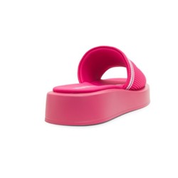 Karl Lagerfeld Paris Ohare 30MM Logo Wedge Heel Sandals