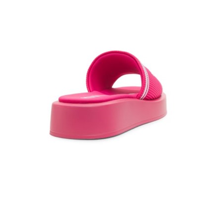 Karl Lagerfeld Paris Ohare 30MM Logo Wedge Heel Sandals
