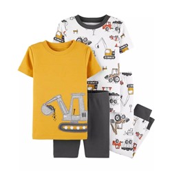 Carter's | Toddler 4-Piece Elephant Snug Fit Cotton PJs