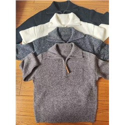 Кашемировый свитер с застежкой-молнией Макс Мар*а