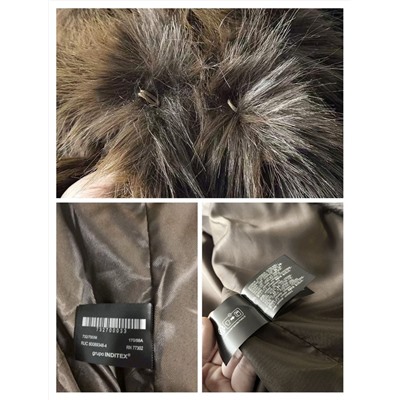 Женская шуба из искусственного меха с красивейшим блеском  ZAR*A 💤