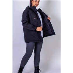 Парка с капюшоном Евро-зима, демисезон арт.82228