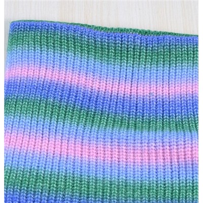 Толстый шерстяной шарф с узором КАР*Л 😎