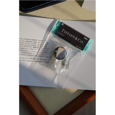 Ожерелье  Серебряная цепочка с жемчужинами   Tiffan*y Серия Tida*l Sequenc*e