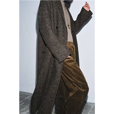 Тонкое пальто из смесовой шерсти  ZAR*A