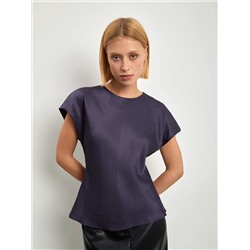 Блузка приталенного кроя, B3078/nightshade