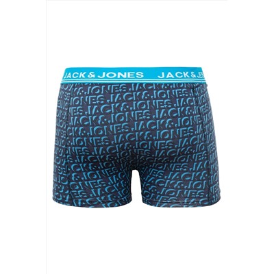 Jack & Jones Erkek Tekli Logo Desenli Boxer - Kyle