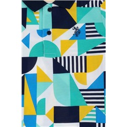 Erkek Çocuk Beyaz Polo Yaka Tişört