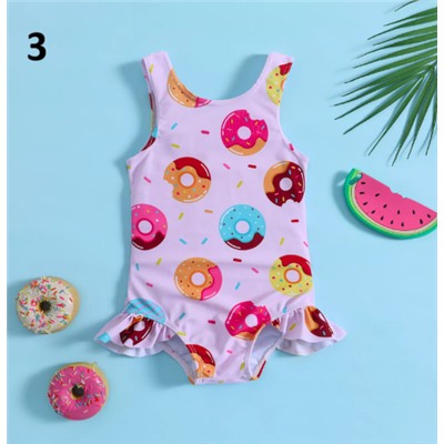 Купальник для девочек. 5 разных моделей (80-130)