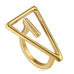 Кольцо Геометрия (покрытие золото), Есть комплект