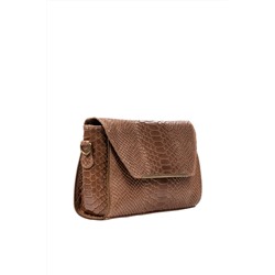 Bandolera de piel Marrón - Firenze Artegiani