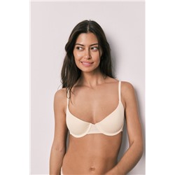 Sujetador clásico relleno algodón amarillo BEAUTIFUL