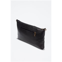 Bandolera de piel Arreone - Negro
