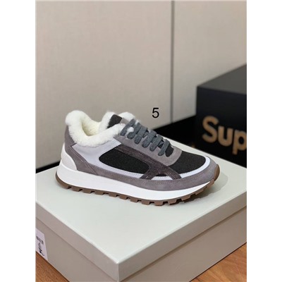 Теплые женские кроссовки  БРУНЕЛЛО КУЧИНЕЛЛ*И