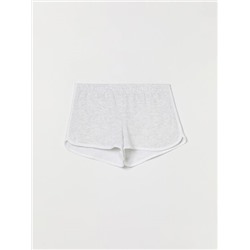 BASIC PLUSH SHORTS WITH PIPING