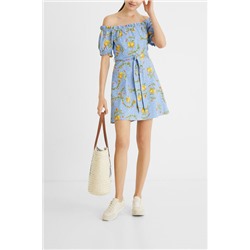 Vestido corto limones