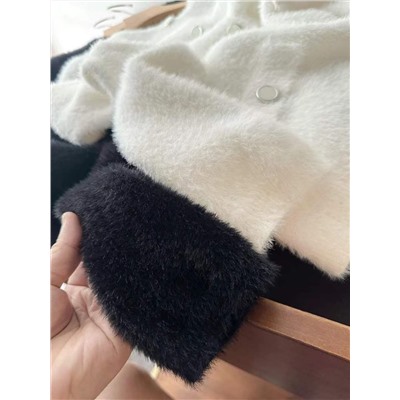 Женский пушистый кардиган