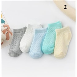 Летние хлопковые носочки 5 пар