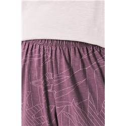 Pijama largo manga corta algodón Star Wars