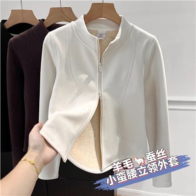 Мягкая утепленная кофта на молнии с двойным флисом в стиле  ЛУЛУЛЕМО*Н