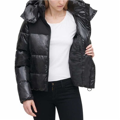 DKNY Ladies' Shine Puffer Jacket