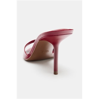 SANDALIA TACÓN EFECTO ACHAROLADO