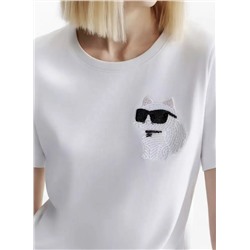 Хлопковая футболка КАР*Л 😎