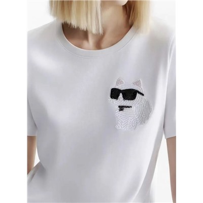 Хлопковая футболка КАР*Л 😎