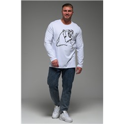 8534 Футболка с длинным рукавом мужская