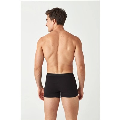 U.S. Polo Assn. U.S. Polo Assn. Erkek Gri Melanj - Siyah 2 Li Boxer