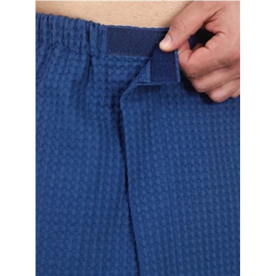 Накидка вафельная мужская с вышивкой