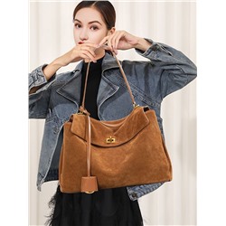 Замшевая сумка в стиле Balenciag*a