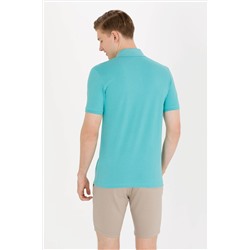 Erkek Mint Basic Polo Yaka Tişört