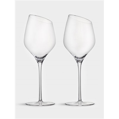 Бокал для белого вина, 460 мл, 2 шт, кристальное стекло, Violoncello