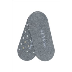 Kadın Gri Melanj Çorap