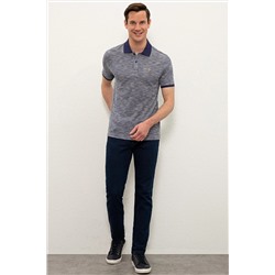 Erkek Lacivert Polo Yaka Tişört