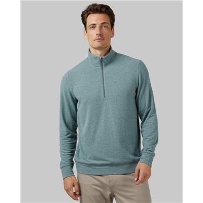 MEN'S SWEATER KNIT 1/4 ZIP TOP