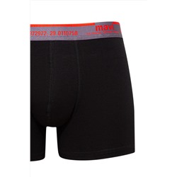 Mavi Siyah Basic Boxer 0910419-900