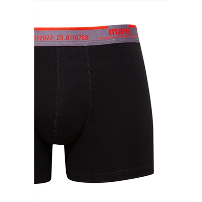 Mavi Siyah Basic Boxer 0910419-900