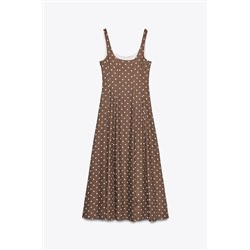 POLKA DOT MIDI DRESS