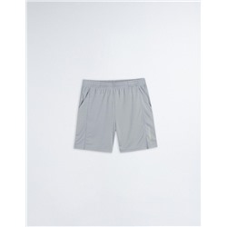Reflective Print Sports Shorts, Men, Grey